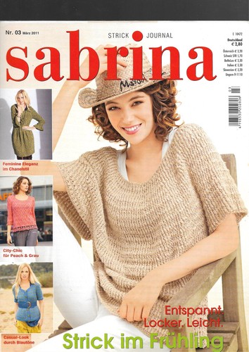 Strickheft sabrina 2011 - strickheft, 03/2011