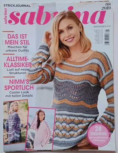 Sabrina strickjournal 2019 - sabrina, 8-2019