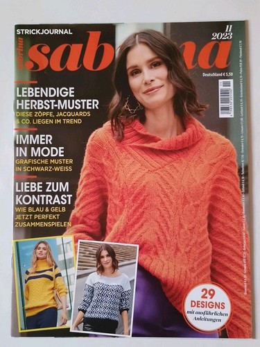 Sabrina strickjournal 2023 - strickjournal, 11-2023