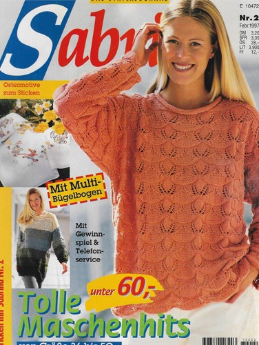 Strickheft sabrina 1997 - sabrina, 02/1997