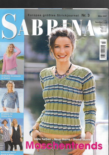 Strickheft sabrina 2007 - strickheft, 03/2007