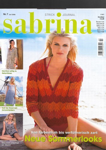 Strickheft sabrina 2008 - strickheft, 07/2008